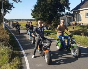 E Chopper Scooter Sloep Varen 001